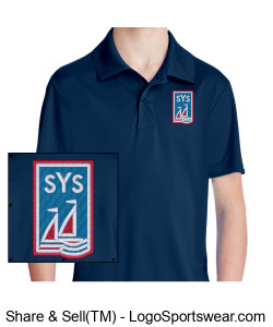 Team 365 Youth Zone Performance Polo Design Zoom